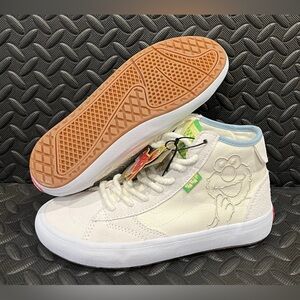 VANS Sesame Street x The Lizzie Embroidered Characters Mens Size 5.5 Womens Sz 7